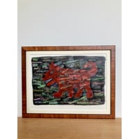 仁後真理子「だいたい気にしない」（原画）nigo mariko