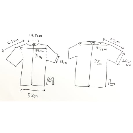 竹井千佳 Tシャツ（ステッカー付）　chika takei