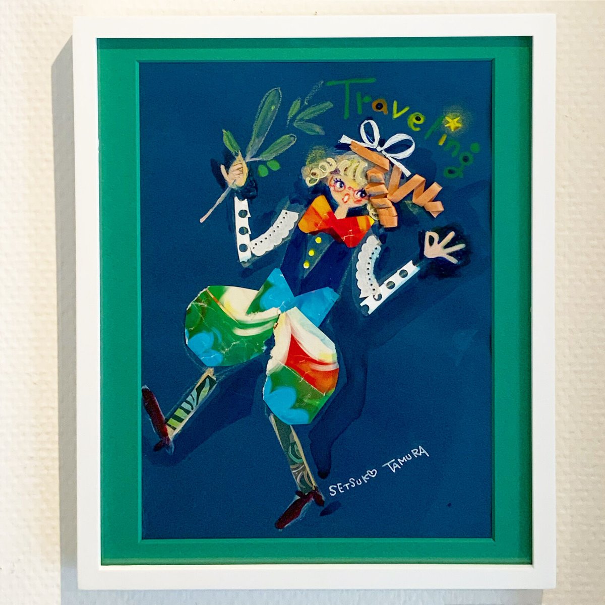 田村セツコ「いつも旅行中」原画 tamura setsuko | SPACE YUI onl