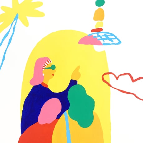 黒田愛里「ROOM TOUR」原画作品