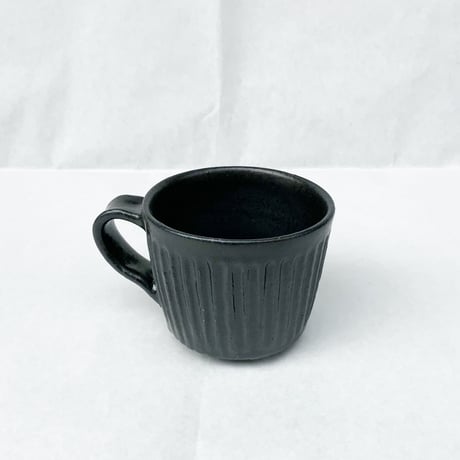 高橋春夫「黒釉マグカップ」