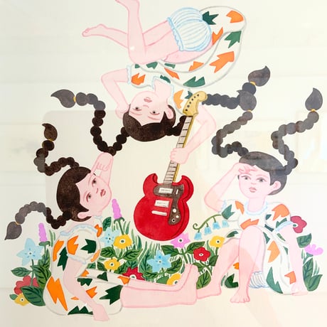 水沢そら「三角関係」sora mizusawa 原画