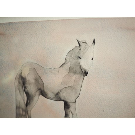 ミヤギユカリ「朝露」原画