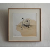 ミヤギユカリ「波の音」原画
