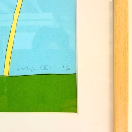 安西水丸「たんぽぽ　S（2016）」mizumaru anzai