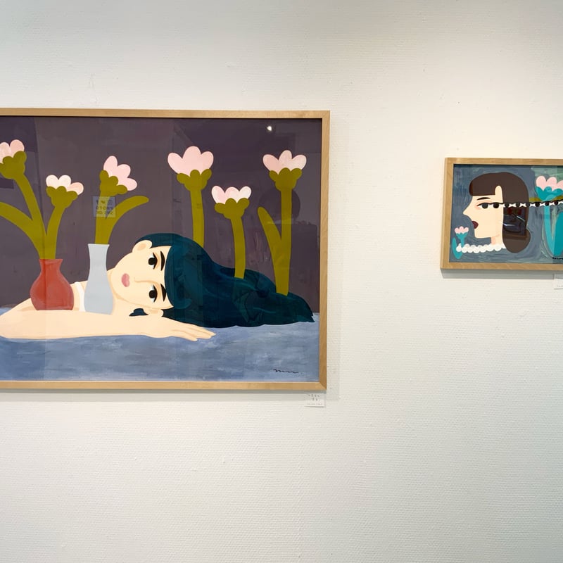 中村桃子　アクリルキャンバス作品 中村桃子 アクリルキャンバス作品 中村桃子,Momoko Nakamura