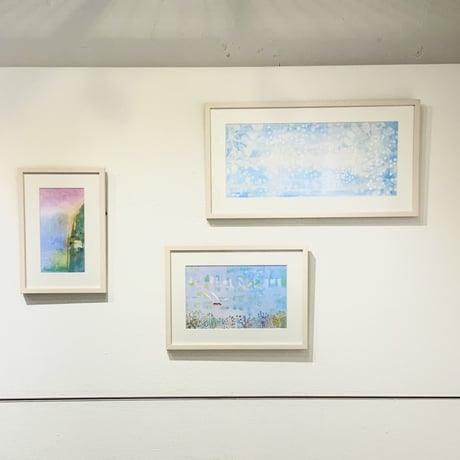 谷口広樹「意識はソーダ水のように」版画