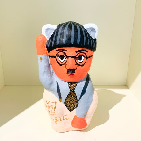 伊野孝行「藤田嗣治」立体作品