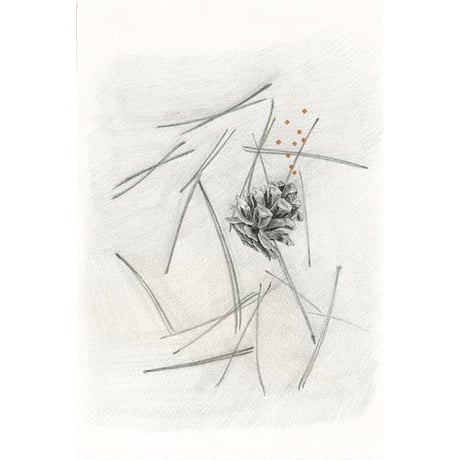 河井いづみ「小さな声」  izumi kawai  原画