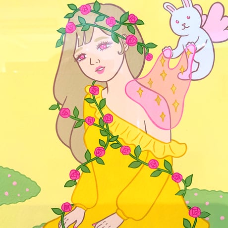 竹井千佳「よくなれよくなれ」/ 原画　chika takei