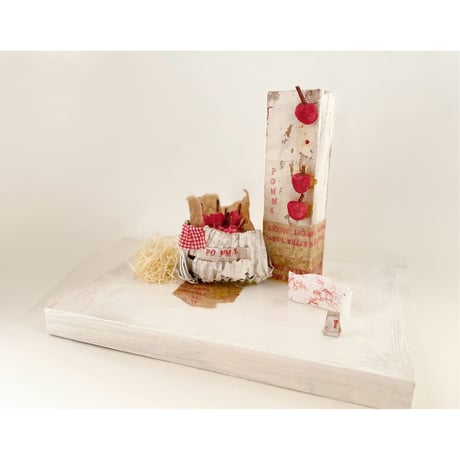 yoshiko abe「pomme」立体作品
