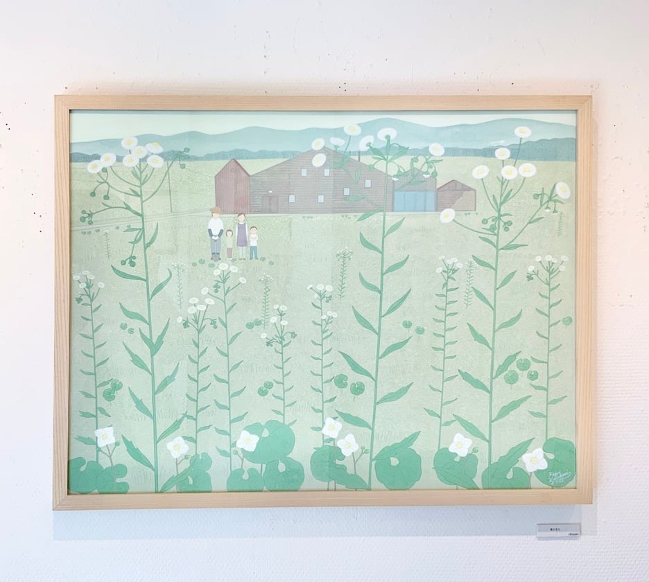 川上和生「春がきた」原画作品 | SPACE YUI online shop