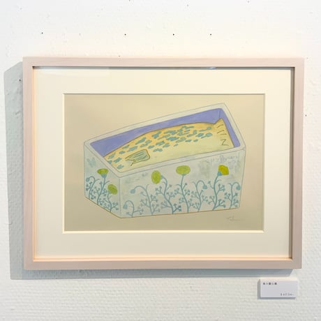藤本巧「魚の眠る箱」fujimoto takumi 原画