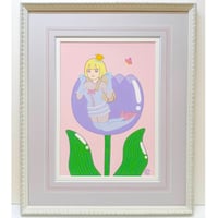竹井千佳「おはよう」/ 原画　chika takei