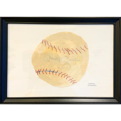 IDEE購入】そで山かほ子（Kahoko Sodeyama）のポスター額あり