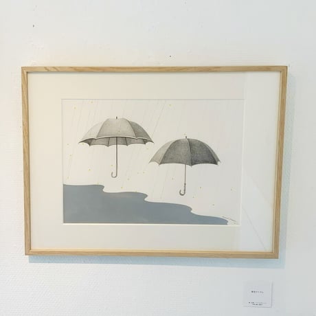 河井いづみ「銀色のリズム」  izumi kawai  原画