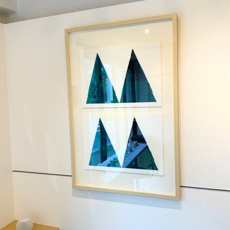 森 学「green 2」版画