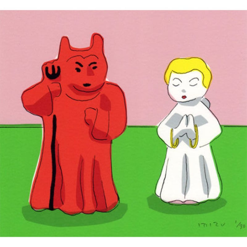 安西水丸「馬が切符を売っている世界」 | SPACE YUI online shop