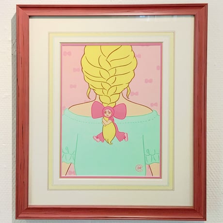 竹井千佳「You are so cute」/ 原画　chika takei