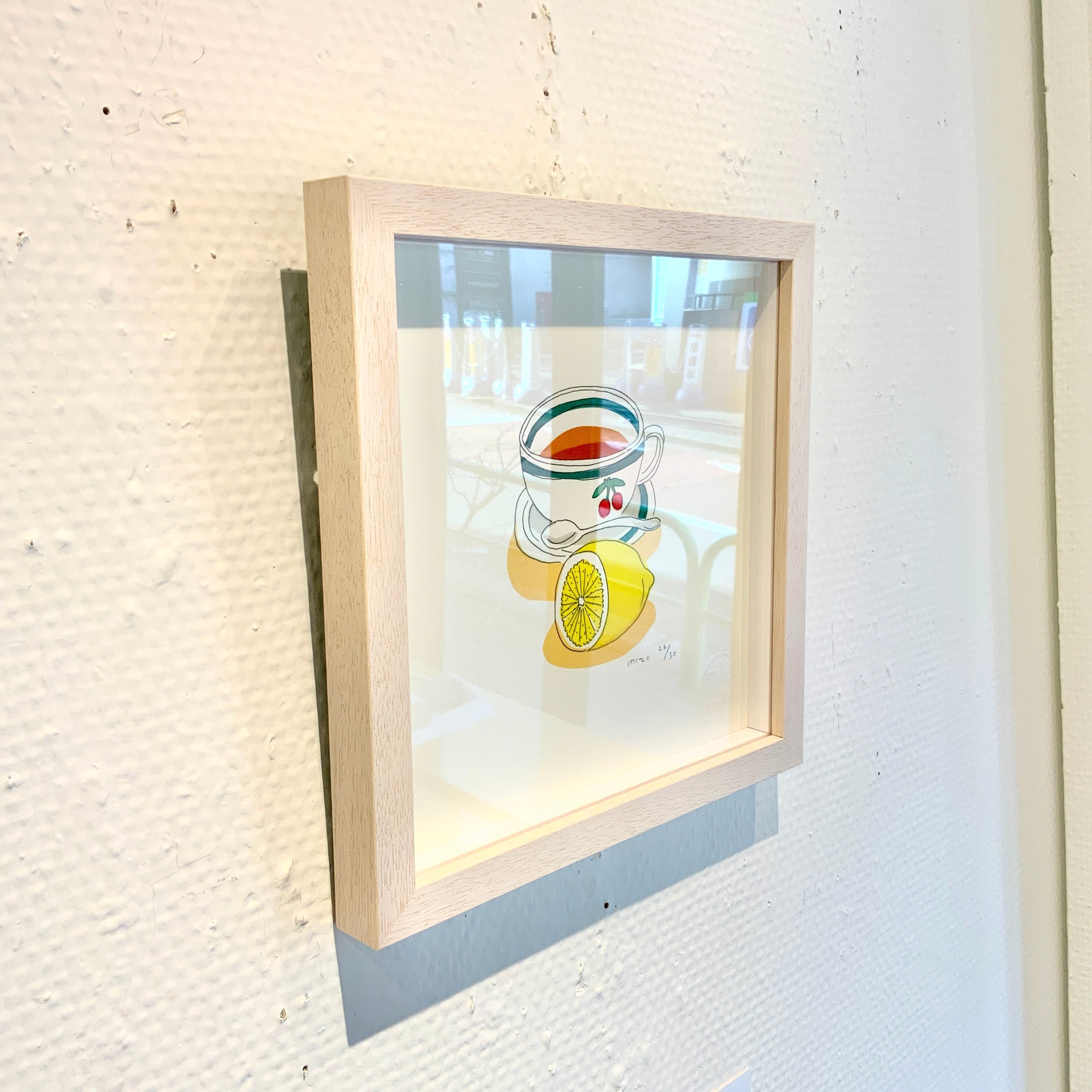 安西水丸「レモンティー」 | SPACE YUI online shop
