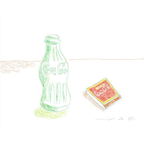 安西水丸「コーラとマッチ」mizumaru anzai
