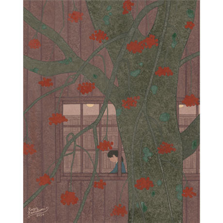 川上和生「ななかまど」原画作品