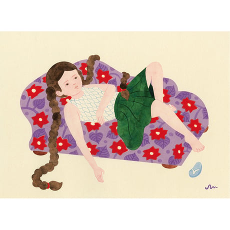 水沢そら「sofa #1」sora mizusawa 原画