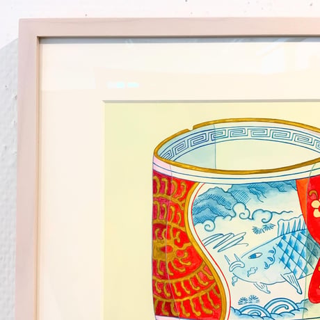 藤本巧「考える魚」fujimoto takumi 原画