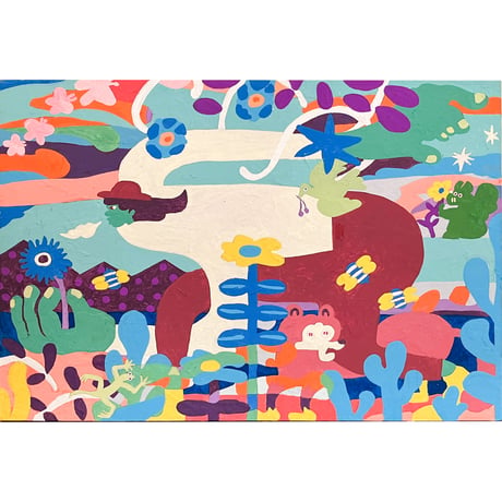 meeg「CHIKYU no MORI」原画