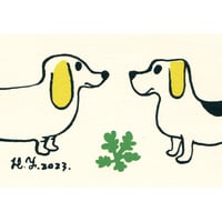 山田博之「今日はいい日だ」原画 hiroyuki yamada
