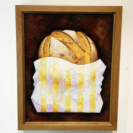 星野哲朗「パン袋」原画作品