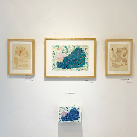 水沢そら「peacock」sora mizusawa 原画