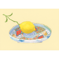 藤本巧「朝の香り」ジークレー版画作品