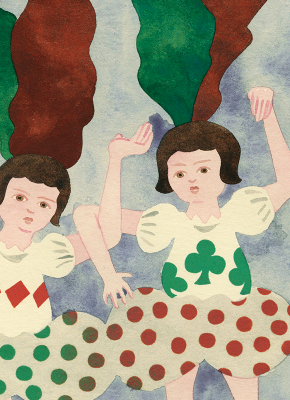 水沢そら「Waiting Room」sora mizusawa 原画 | SPACE YUI