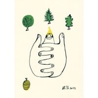 山田博之「ほしいものはほしい」原画 hiroyuki yamada