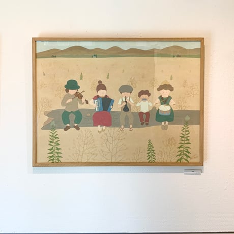 川上和生「枯野」原画作品
