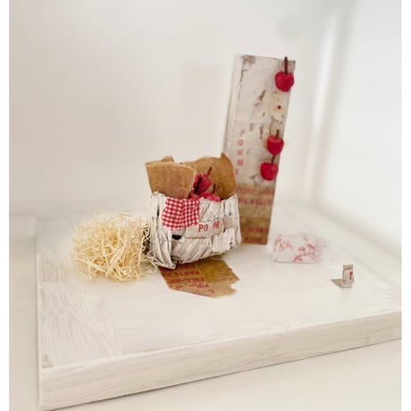 yoshiko abe「pomme」立体作品