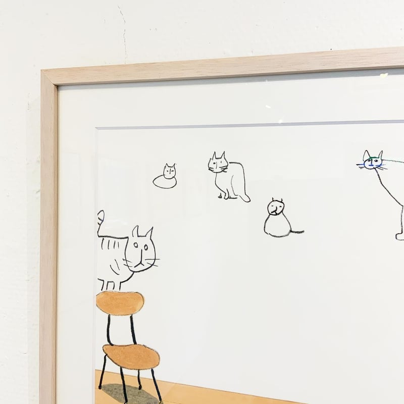 南伸坊「美術の秋」版画 | SPACE YUI online shop