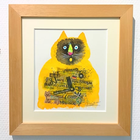 仁後真理子「いま何時？」（原画）nigo mariko