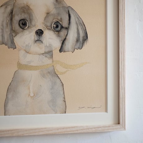 ミヤギユカリ「風」原画