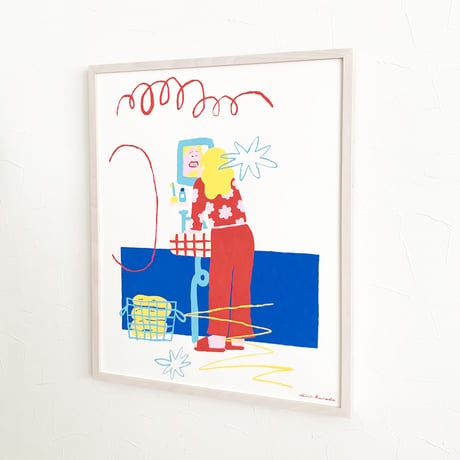 黒田愛里「NICE HOLIDAY」原画作品