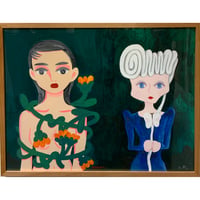 中村幸子・中村桃子コラボレーション作品「実験Ⅳ」原画