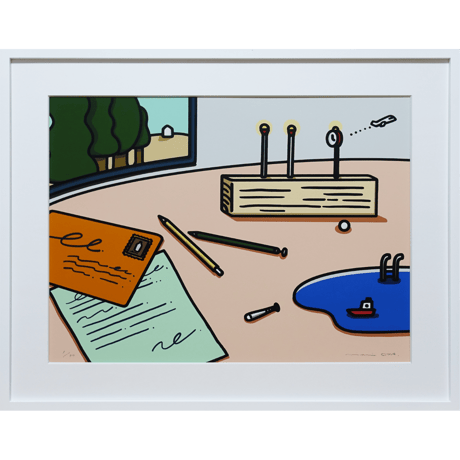 OTA Minami「3 秒の旅行」版画