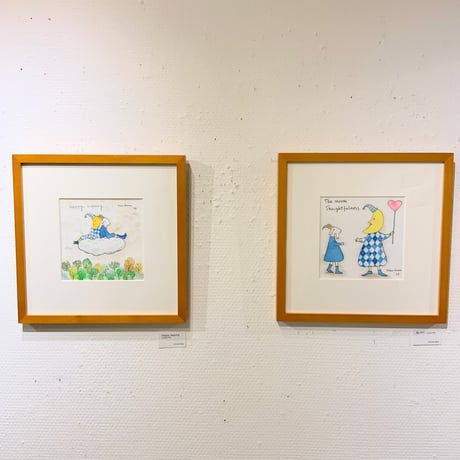 はんまけいこ「Happy napping」hanma keiko 原画