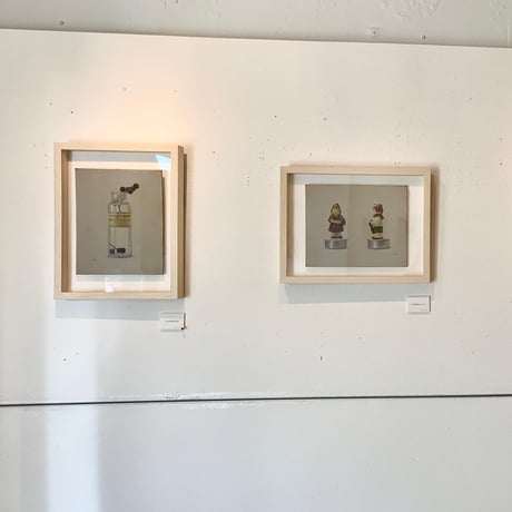 チカツタケオ「ワタシ馬が好き。シュッ…」原画  chikatsu takeo