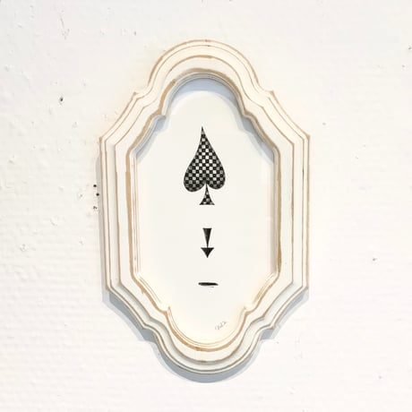 門川洋子「スペード・矢印・そして穴」（原画）