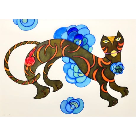 木村晴美「ローズキャット」原画