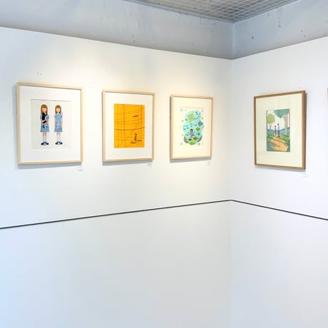 杉田比呂美「水族館」原画作品