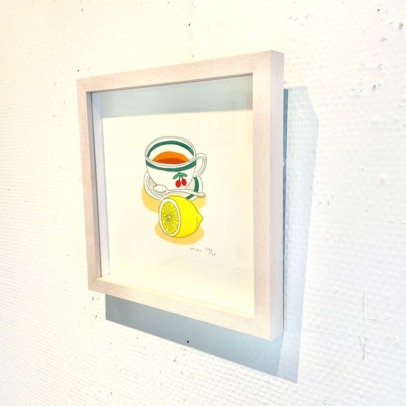 安西水丸「レモンティー」 | SPACE YUI online shop