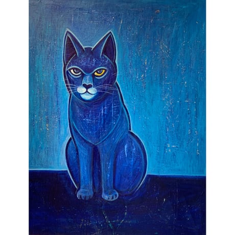 シーノ・タカヒデ「猫道」原画作品